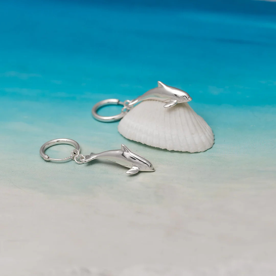 ARETES ARGOLLA DELFÍN