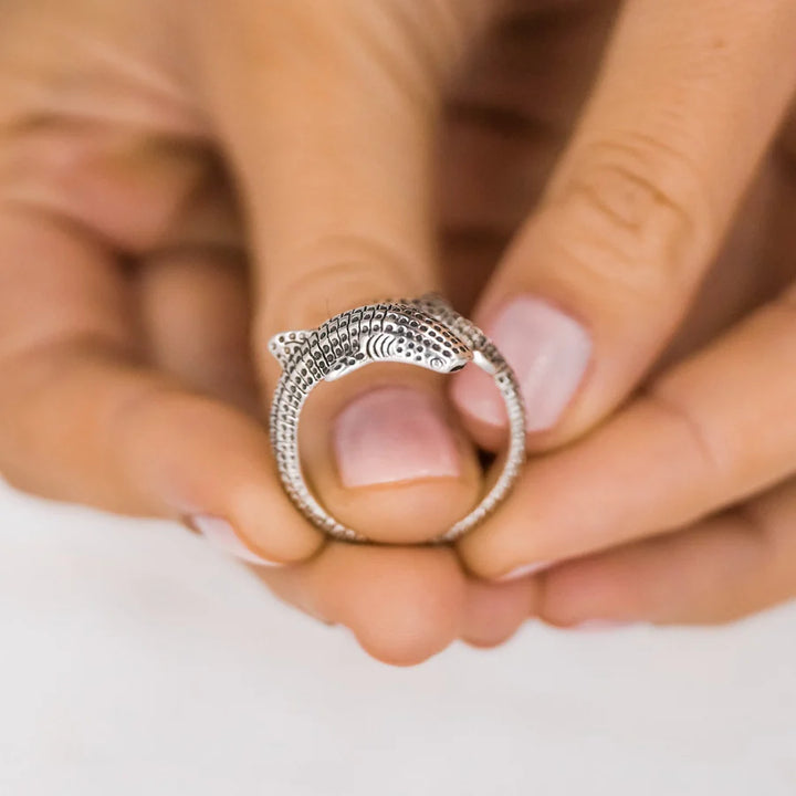 ANILLO TIBURÓN BALLENA