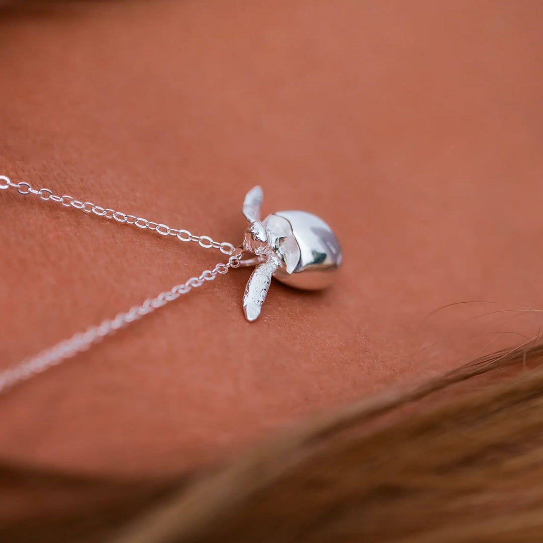 COLLAR TORTUGA EN SU CASCARÓN
