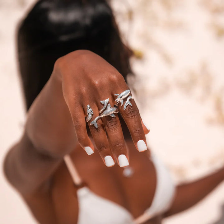 ANILLO TIBURON BLANCO