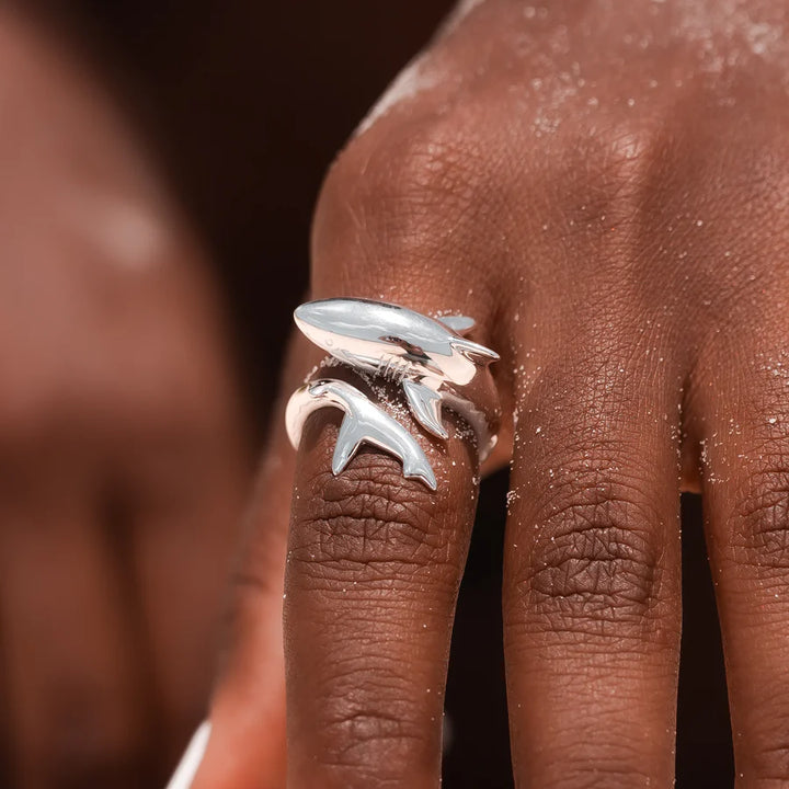 ANILLO TIBURON BLANCO