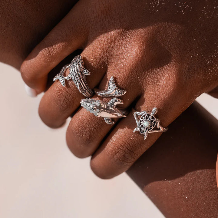 ANILLO TIBURÓN BALLENA