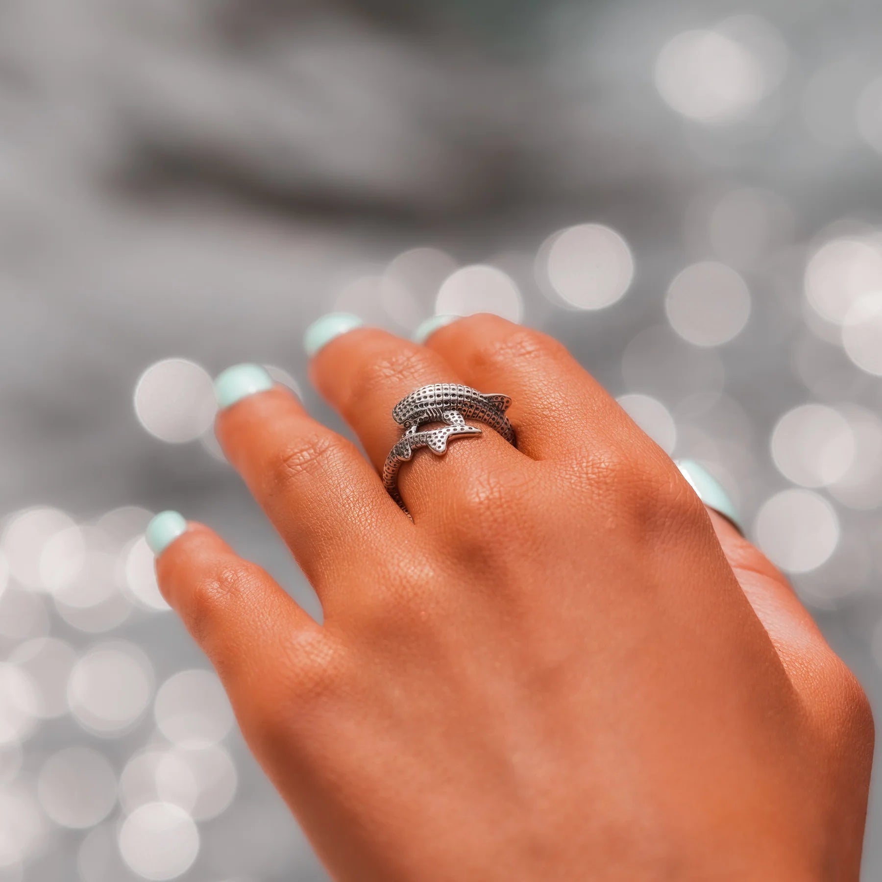 ANILLO TIBURON BALLENA