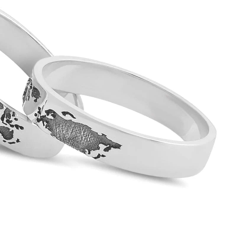 ANILLO SET MAPAMUNDI SUPERIOR