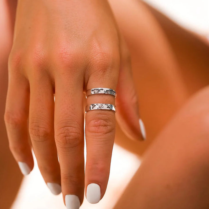 ANILLO SET MAPAMUNDI SUPERIOR